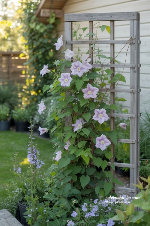 vertical flower garden ideas for extra dimension and height