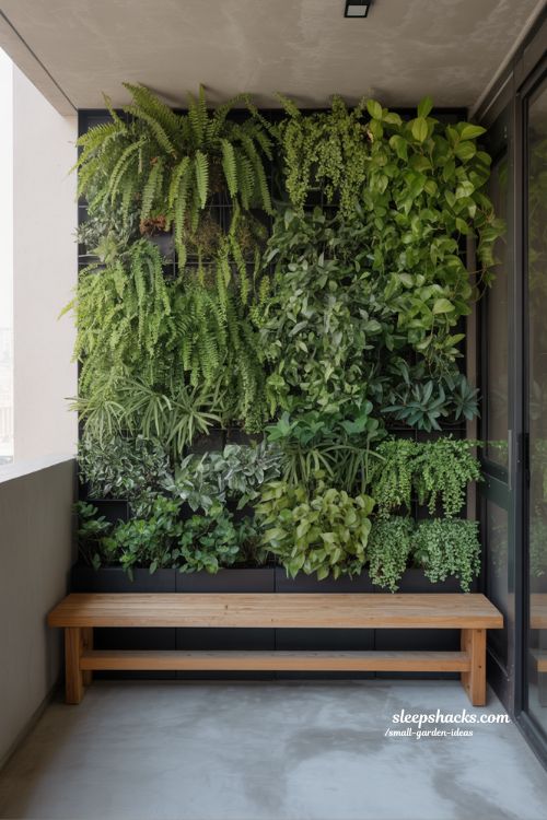 Living wall ideas for small urban homes with vertical greenery and modern design