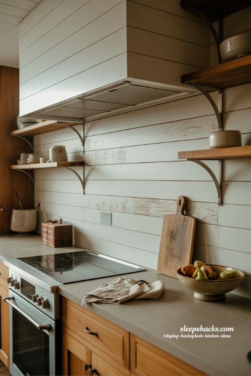 Rustic warmth shiplap backsplash kitchen ideas that blend modern and traditional timeless farmhouse style