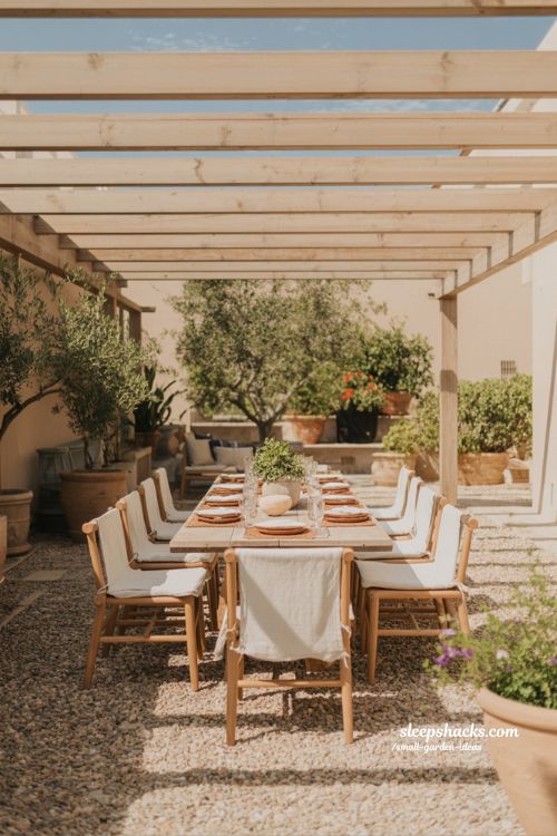 outdoor dining spaces for shared moments summer landscape ideas backyard table under shade garden dining setup