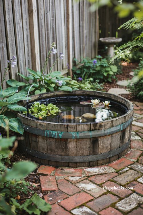 Diy solar bird bath fountain ideas using a floating solar pump in an aged stone bird bath for beginners