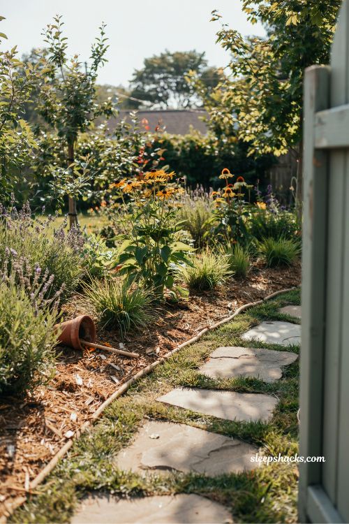 Perennial flowers grown from seed for a low cost front yard garden that returns every year