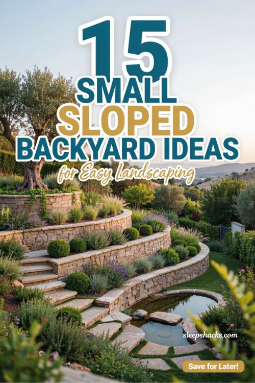 Small Sloped Backyard Ideas
