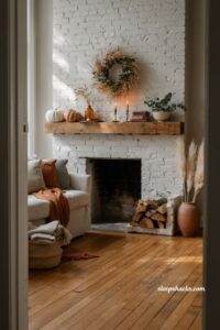 15 Stunning Autumn Fireplace Decor Ideas for a Cozy Home
