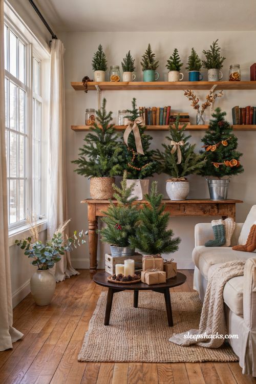 Dollar tree mini christmas tree ideas for cozy budget friendly holiday decor in small spaces