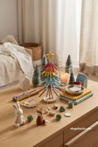 15 Adorable and Easy Christmas Tree Ideas for Kids’ Bedrooms
