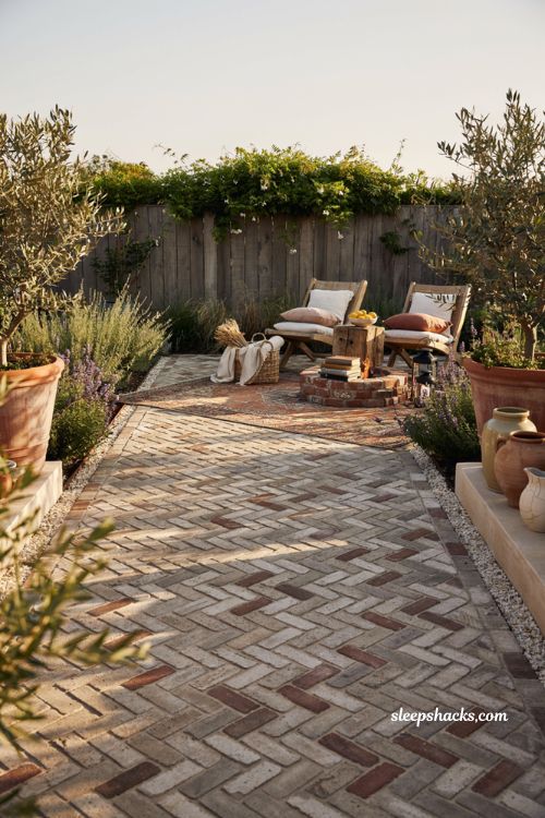 Paver patio ideas on a budget with diy concrete pavers and cozy backyard seating