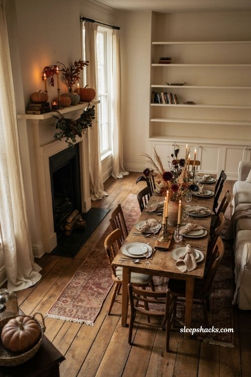 Cheap Halloween party decor ideas with simple focal points