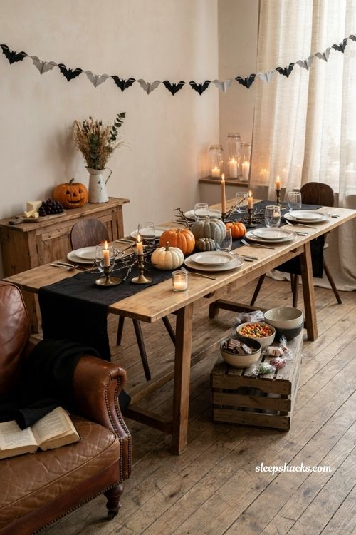 Cheap Halloween party ideas with easy DIY decor on a budget