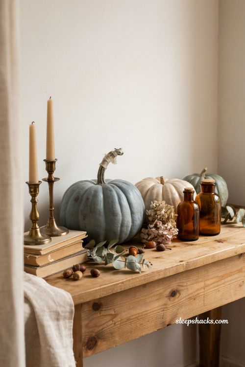 Cute pumpkin decorating ideas with chalk paint heirloom faux pumpkin for elegant farmhouse fall decor