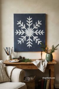 15 Easy Christmas Paintings for Beginners You’ll Actually Finish