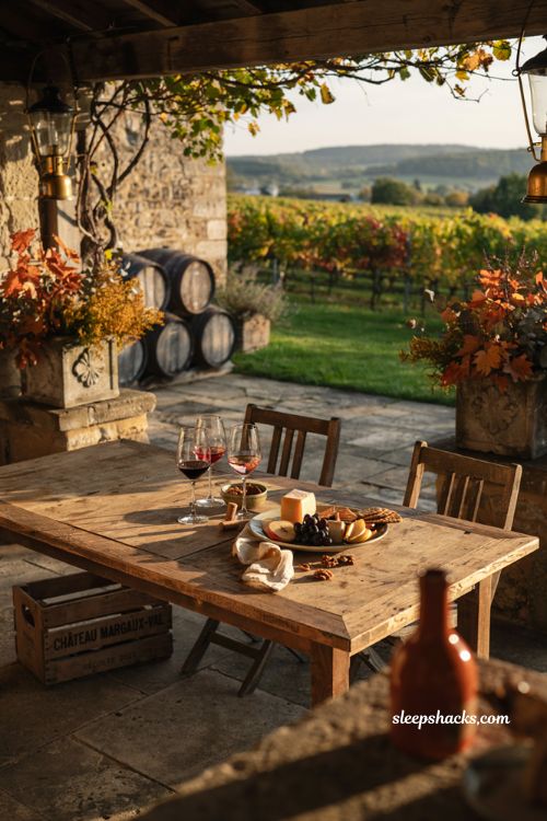 Fall date ideas for a cozy cider or wine tasting