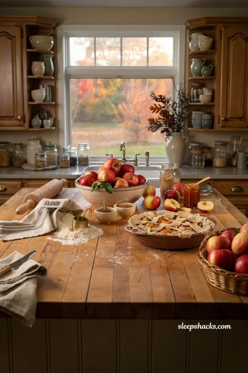 Fall date ideas for apple picking and baking together