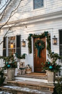 15 Charming Front Porch Christmas Decor Ideas For A Cozy Home