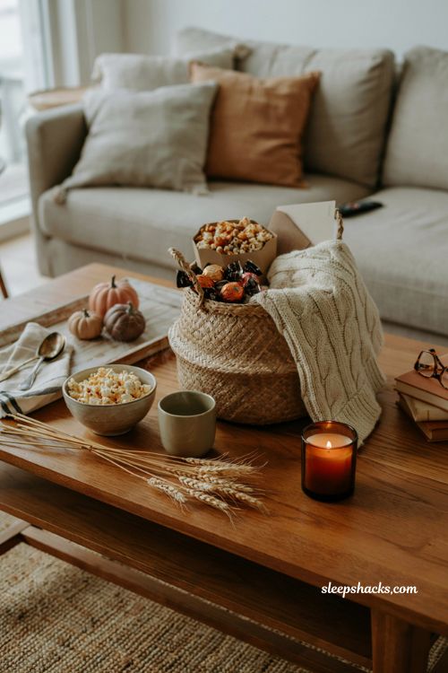 Movie marathon boo basket ideas with cozy blanket snacks candle and movie night gifts