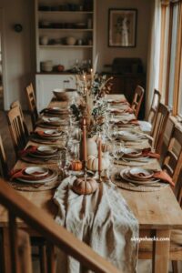 15 Easy Thanksgiving Dinner Table Setting Ideas to Try This Year