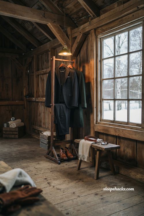 Winter wedding groom outfit with roll neck jumper blazer wool trousers and leather boots