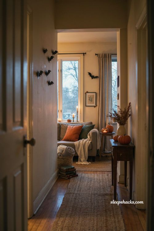apartment halloween decor ideas for a cozy renter friendly space