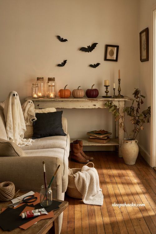 cheap diy halloween decorations for a spooky home on a budget