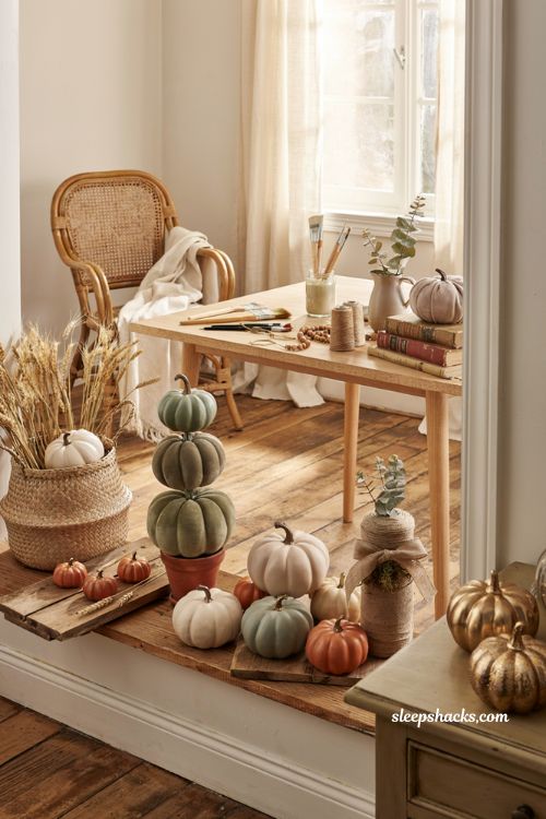 dollar tree pumpkin craft ideas for cozy farmhouse fall decor