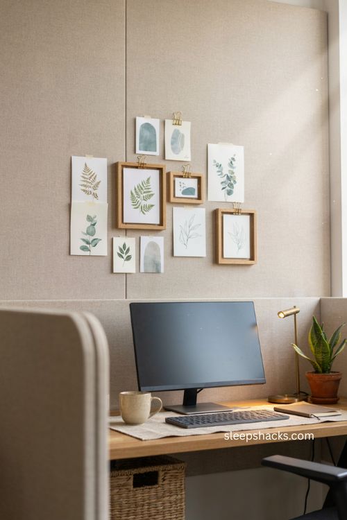 Affordable printable wall art ideas for a cozy personalized cubicle