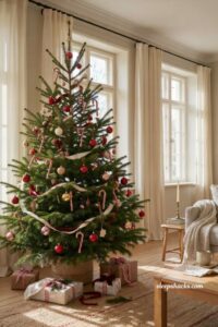 15 Playful Candy Cane Tree Decorations for a Sweet Christmas