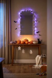 15 Halloween Entry Table Ideas That Actually Look So Stunning