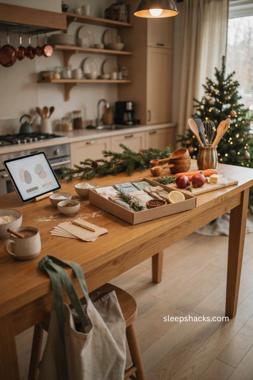 Cooking subscription box Christmas gift for kids 