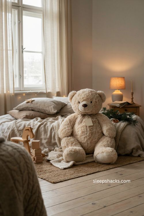 Cuddly keepsake plush toy Christmas gift for kids