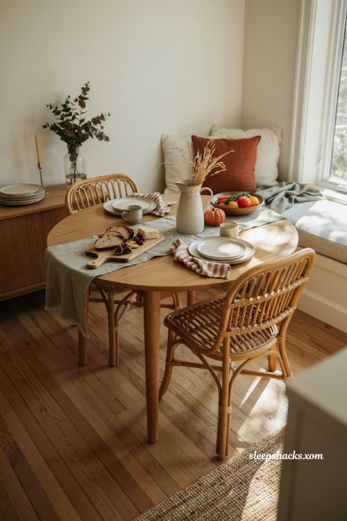 Functional Thanksgiving table decor ideas for small spaces
