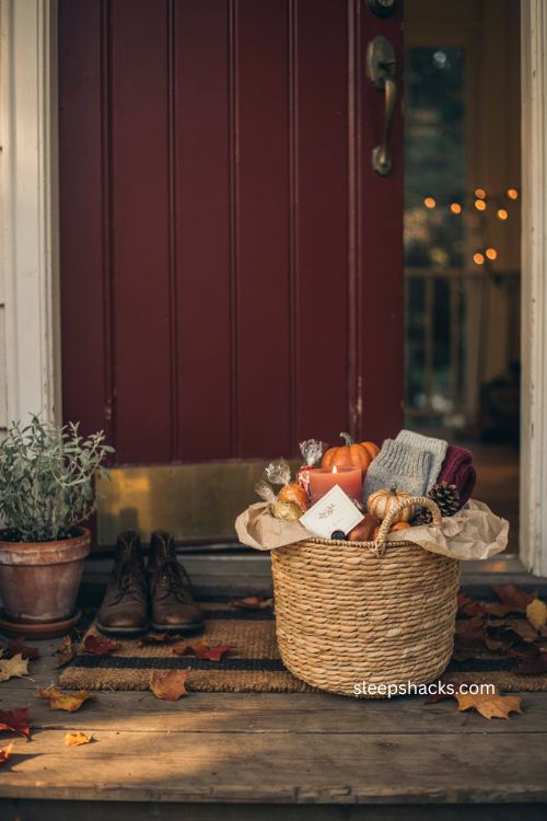 Halloween boo basket delivery ideas for a secret October surprise and pay it forward tradition 