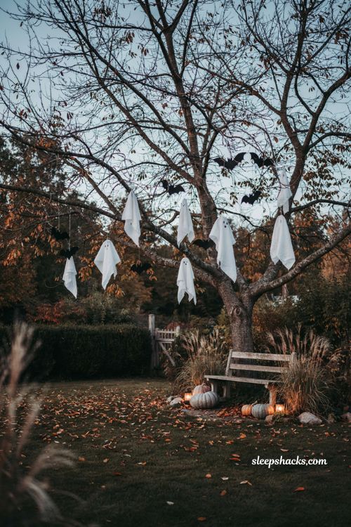 Halloween garden ideas with diy monster plant and homemade carnivorous plant decor