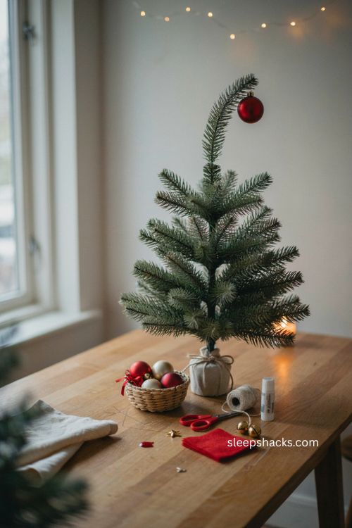 Kid friendly diy grinch christmas tree craft 