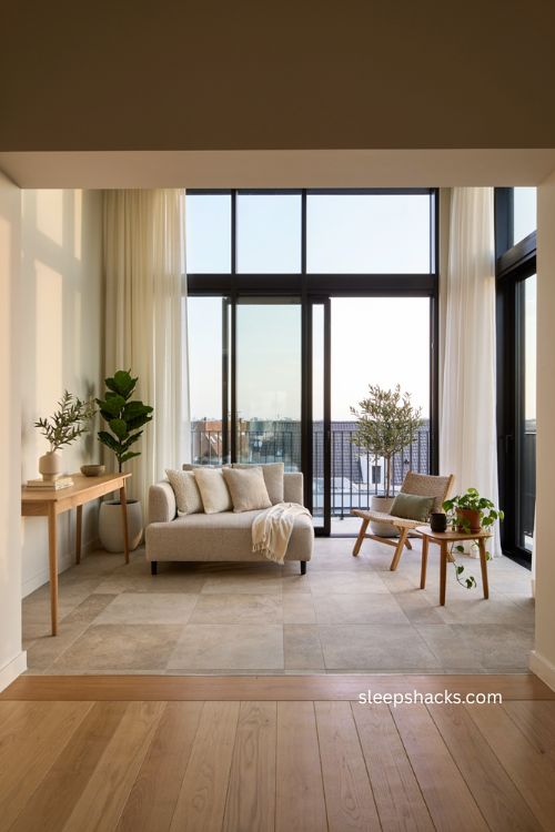 Matching indoor and outdoor furniture modern balcony ideas for a seamless home