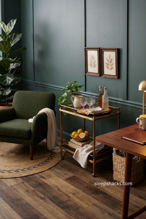 Mini bar cart ideas for a cozy home office happy hour nook 