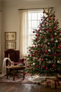 15 Stunning Red and Silver Christmas Tree Ideas for the Holidays