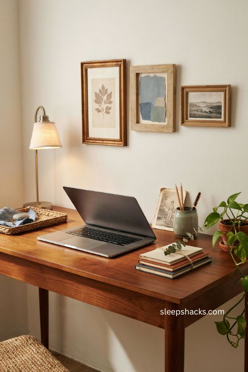 Small art pieces for personalized office desk decor 
