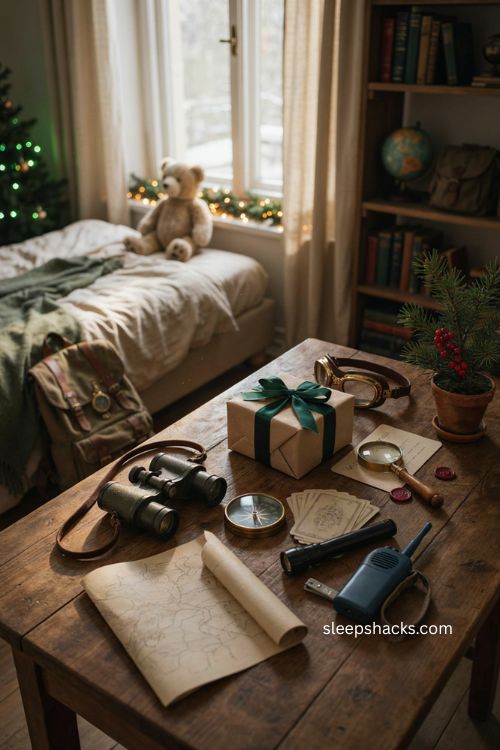 Spy camp survival skills day Christmas gift for kids 