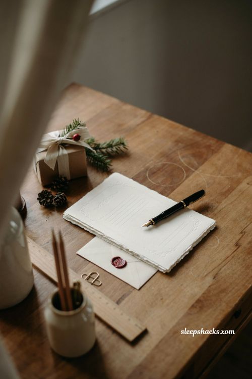 Teacher Christmas gift personalized stationery notepad and pen idea