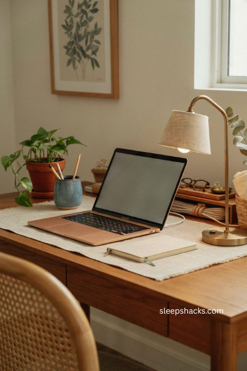  Tidy cable management for stylish office desk decor 