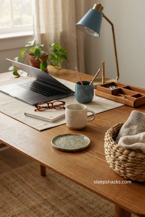 Unique coaster ideas for colorful office desk decor 