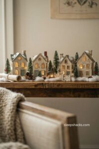 15 Cozy Snow Village Display Ideas That Actually Feel Magical
