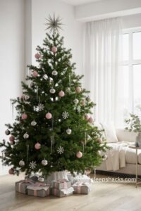 13 Blush Pink Christmas Tree Ideas That Look Simply Stunning