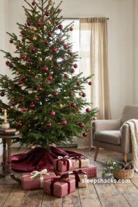 13 Red and Burgundy Christmas Tree Ideas That Actually Look Stunning