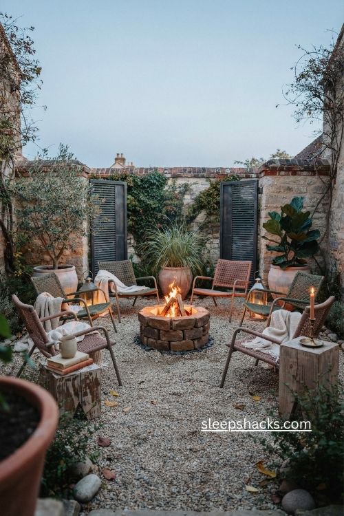 Gather around a fire pit
