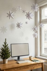 13 Christmas Desk Decorations That Actually Make Work Feel Festive