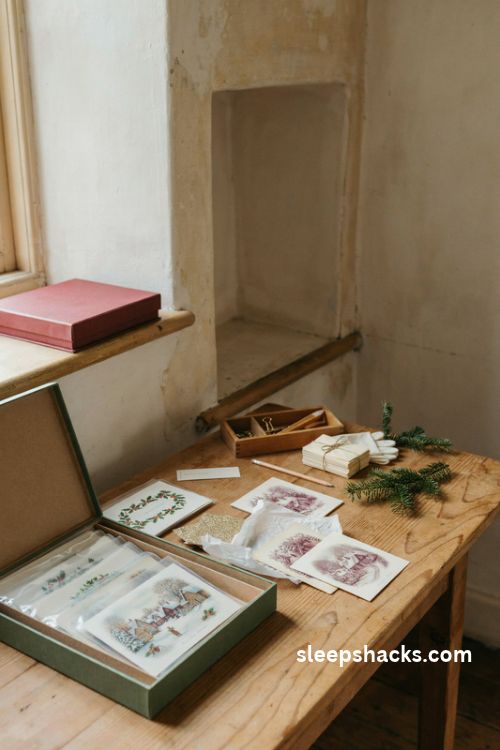 How to store vintage Christmas cards safely with acid free sleeves archival boxes and tissue paper