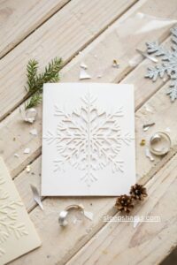 15 Stunning Die Cut Christmas Cards You Can Buy or Make Easily
