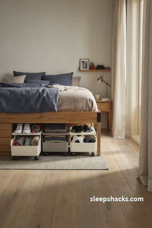 Smart under bed storage ideas for older boys bedrooms