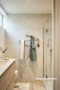 16 Towel Rack Bathroom Ideas That Look Stunning and Save Space